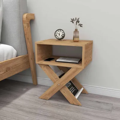 Produktbild von Skye Decor, Hochwertiger Beistelltisch (3 Teile) - Atlantic Pine, 100% Melamin | 12345