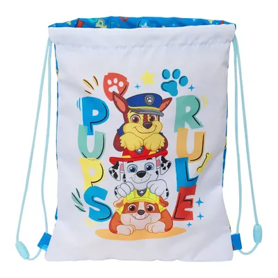 Obrázok produktu pre Taška na batoh s popruhmi Tlapková patrola Pups pravidlo Modrá 26 x 34 x 1 cm