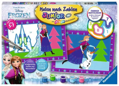 Obrázek produktu pro Ravensburger 00.027.771, 2 str., Obrazy v balení, Chlapec/děvče, Sada vybarvování podle čísel