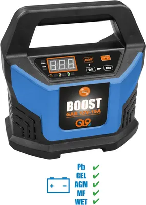 Obrázok produktu pre Güde 12V nabíjačka batérií Automatická nabíjačka batérií GAB 15A Boost jump starter
