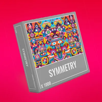 Produktbild von CLOUDBERRIES Puzzle Symmetrie 1000 Teile
