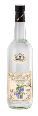 Produktbild von Sacks Destille ZWETSCHGE 40% Vol. 0,7l Handcrafted Premium Spirituose aus Bayern