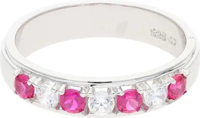 Produktbild von JuwelmaLux Ring Sterling Silber 925 mit synth. Zirkonia JL10-07-3034 56