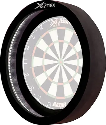 Produktbild von XQmax Sports schwarzer LED Surround / Lighting System / Dartboardbeleuchtung / Beleuchtungssystem Dart Boards / Sirius 6