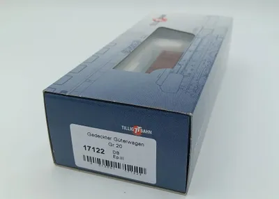 Obrázok produktu pre TILLIG Krytý nákladný vagón Gr 20 DB Ep.III - TT