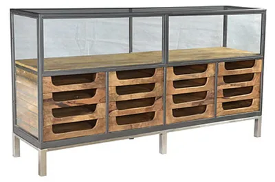 Immagine prodotto di Casa Padrino mobile buffet di design con cassetti natura 193 x 46 x H.99 cm - Mobili per hotel