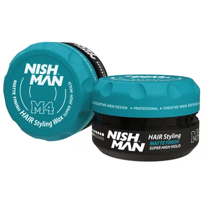 Obrázok produktu pre Matný vosk na vlasy Nishman M4 Matte Finish 100ml