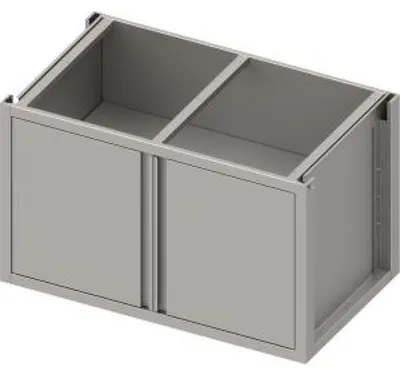 Productafbeelding van Onderkast, boxmodel 2.0, met vleugeldeur, basisframe 600x540x660 mm