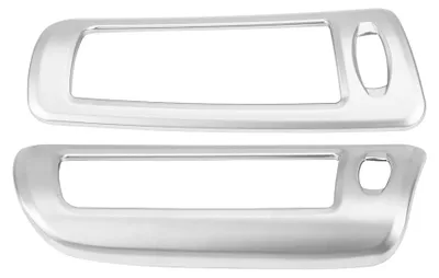 Image de 1 paire de cadres de garniture pour les bouches d'aération des montants B de la Mercedes-Benz Classe S W222 (2014-2017)