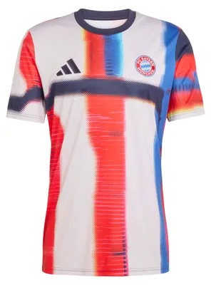 Produktbild von adidas FC Bayern SS26 Pre-Match Trikot Noble Ink/Hi-Res Blue/Chalk Pearl Noble Ink/Hi-Res Blue/Chalk Pearl XL