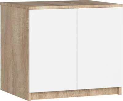 Produktbild von Akord Aufsatz Für Kleiderschrank Star Sonoma-Eiche/Weiß 60X51X55 Cm