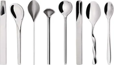 Obrázok produktu pre Kávová lyžička Alessi Il Caffe - MSPOONSET - 8 kusov - David Chipperfield