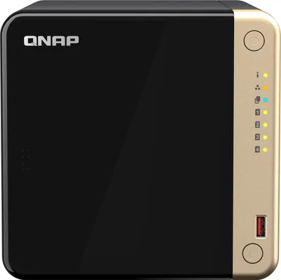 Immagine prodotto di QNAP TS-464 NAS Tower Intel® Celeron® N5095 8 GB DDR4 0 TB QNAP QTS Nero