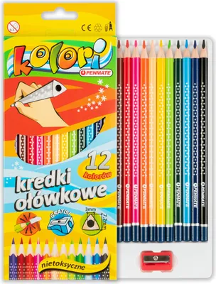 Immagine prodotto di PENMATE Pastelli Kolori Premium 12 colori