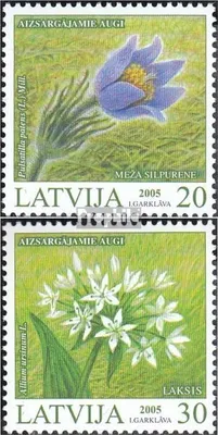 Produktbild von Briefmarken Lettland 2005 Mi 631A-632A (kompl.Ausg.) postfrisch Pflanzen