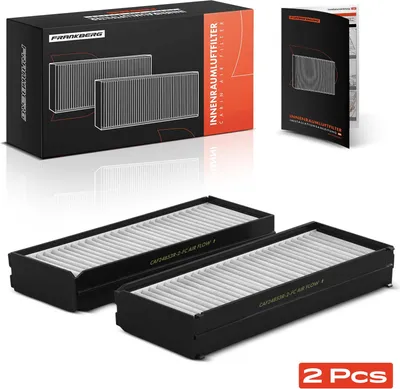 Produktbild von Frankberg 2x Innenraumfilter Aktivkohlefilter für Hyundai Santa Fé I Sonata 4 5 Trajet XG 2004-2005