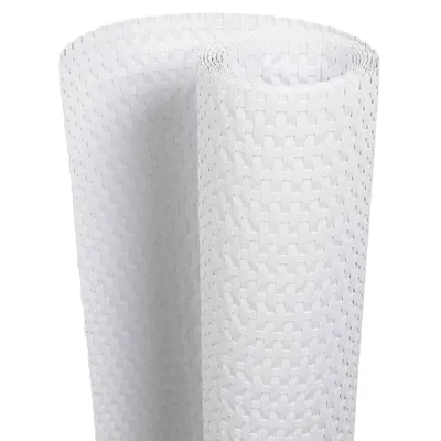 Produktbild von vidaXL Balkon-Sichtschutze 10 Stk. Weiß 255x19 cm Poly Rattan