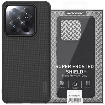 Zdjęcie produktu dla Wzmocnione Etui Nillkin Super Frosted Shield Pro Do Xiaomi 14 Pro - Czarny