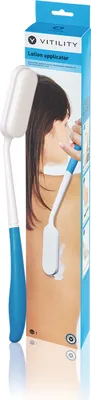 Produktbild von Vitility 70110130, Badebürste, Blau, Weiß, 1 Stück(e)