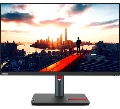 Image de Lenovo ThinkVision P24h-30 LED display 60,5 cm (23.8") 2560 x 1440 pixels Quad HD Noir