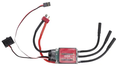 Obrázok produktu pre AM32 ESC Vhodný pre bezkefový motor 2847 540 3650, 60 A, jednosmerný, obojsmerný, 2 A BEC, elektrický regulátor rýchlosti