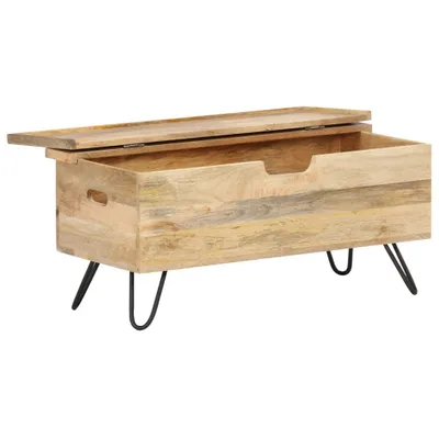 Immagine prodotto di Baule 90x40x45 cm in Legno Massello di Mango