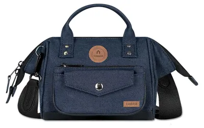 Image de CABAIA sac à main sac à épaule bandoulière Adventurer Denim Crossbody Namur bleu marine