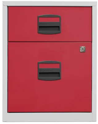 Produktbild von BISLEY Schubladenschrank Maße: 41,3 x 52,8 x 40 cm (B x H x T) Werkstoff: Stahl