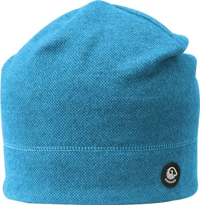 Giesswein Unisex Slouch Strickmütze Merinowolle Hohes Eis in blau