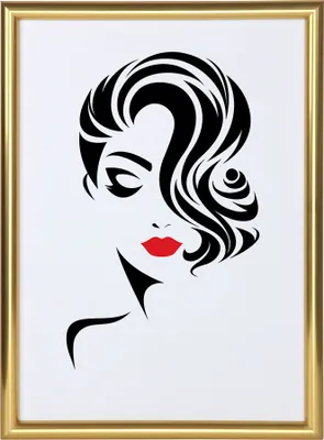 Produktbild von Classic Leichter Kunststoffbilderrahmen mit Acrylglas Schutz ohne Kompromisse BD - Farbe: Gold | Format: 40x60