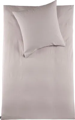 Produktbild von Musselin Bettwäsche - 80x80 135x200 cm - 100% Baumwolle - Zartrose