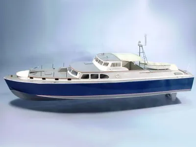 Produktbild von Krick Dauntless Motoryacht Bausatz