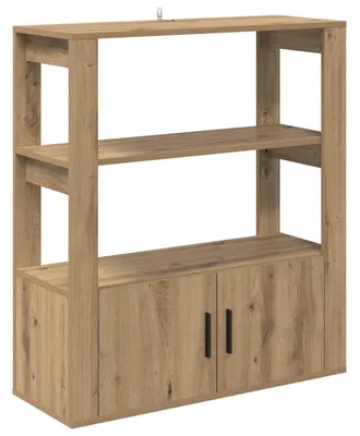Produktbild von “2026 Modern“ Braun Sideboard Artisan-Eiche 30 x 80 x 90 cm Holzwerkstoff - Designermöbel 79200 - Kommoden