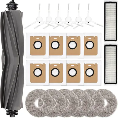 Produktbild von 21 Stück Zubehörset für Xiaomi X20+ / X10+ / Dreame L10s Ultra/L10 Ultra/L10 Prime L10s Pro Gen 2, S10, S10 Pro, S20, S20 Pro Roboter Saugroboter