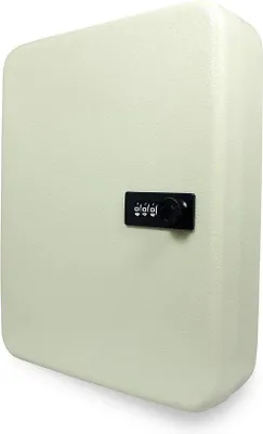 Produktbild von Famanu Schlüsselbox mit Zahlencode - sicher und platzsparend - 1 Stück - Metall - 300 x 245 x 70 mm