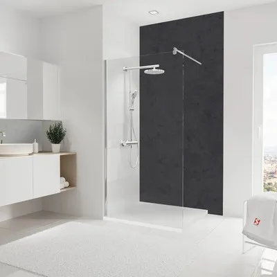 Produktbild von SCHULTE Duschrückwand DecoDesign Steinoptik Anthrazit 255 x 125 cm D1902225 601