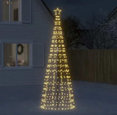 Produktbild von “2026 Moderne“LED-Weihnachtsbaum mit Erdspießen 570 LEDs Warmweiß 300cm - Künstliche Weihnachtsbäume Designermöbel 6170586