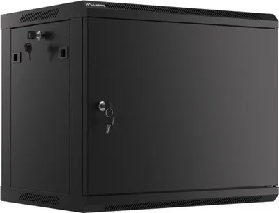 Obrázek produktu pro Lanberg WF01-6409-00B racková skříň 9U Nástěnný rack Černá
