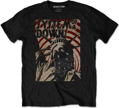 Produktbild von System of a Down Liberty Bandit Black L T-Shirt