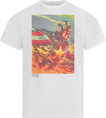 Produktbild von M|Captain America Marvel Herren T-Shirt MAMTS092WHT