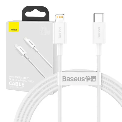 Produktbild von Baseus Superior Series 1.5 M Usb-c Auf Lightning Kabel Durchsichtig  Durchsichtig One Size