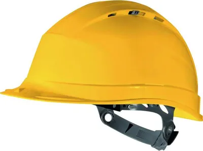 Produktbild von Gelber Baustellenhelm verstellbar