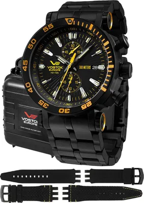 Produktbild von Vostok Europe Herrenuhr VK61-575C589B schwarz