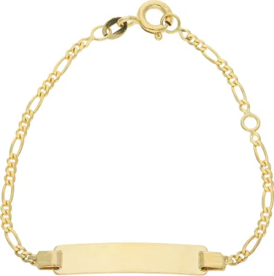 Produktbild von JuwelmaLux Gravur Armband 585 Gold JL48-03-0008 14 cm