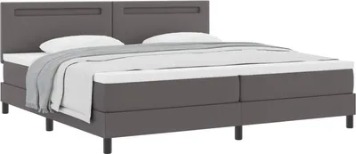 Immagine prodotto di Letto a molle con materasso Grigio 200 x 200 cm