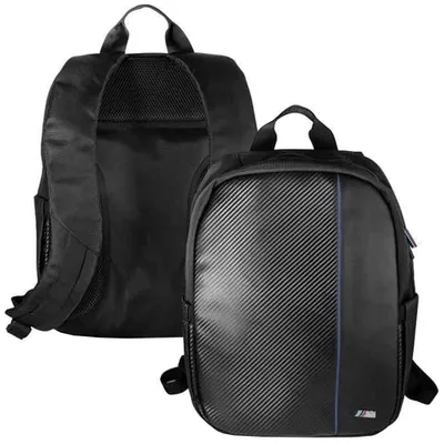 Zdjęcie produktu dla Plecak Bmw Carbon Navy Stripe Na Laptopa 16" - Czarny