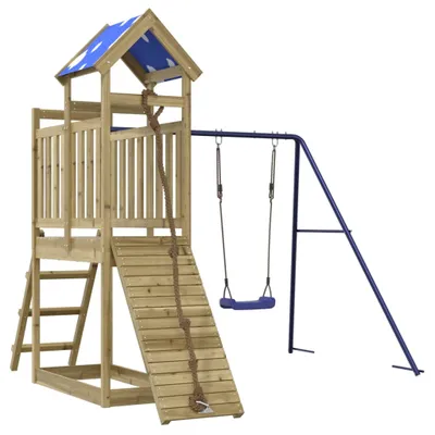 Immagine prodotto di Set da Gioco da Esterno in Legno di Pino Impregnato