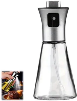 Produktbild von Oliereservoir-Druckspritzpistole - kochgeeignete Spritzpistole - silberfarben - 7*7*16 cm - 200 ml