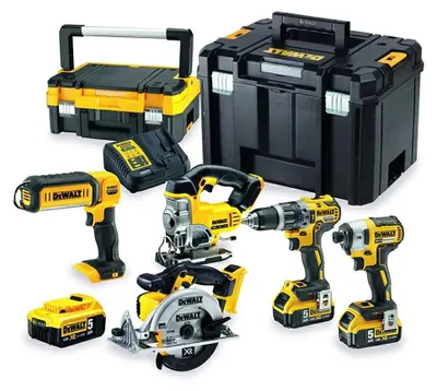 Imagen del producto de Kit de herramientas inalámbricas DEWALT DCK551P3T-QW