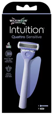 Image de Rasoir de précision Sword Intuition Quattro Sensitive pour femmes, 1 pièce